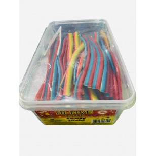Hi Five Sweets Rainbow Pencils Halal 100 Pcs Tub
